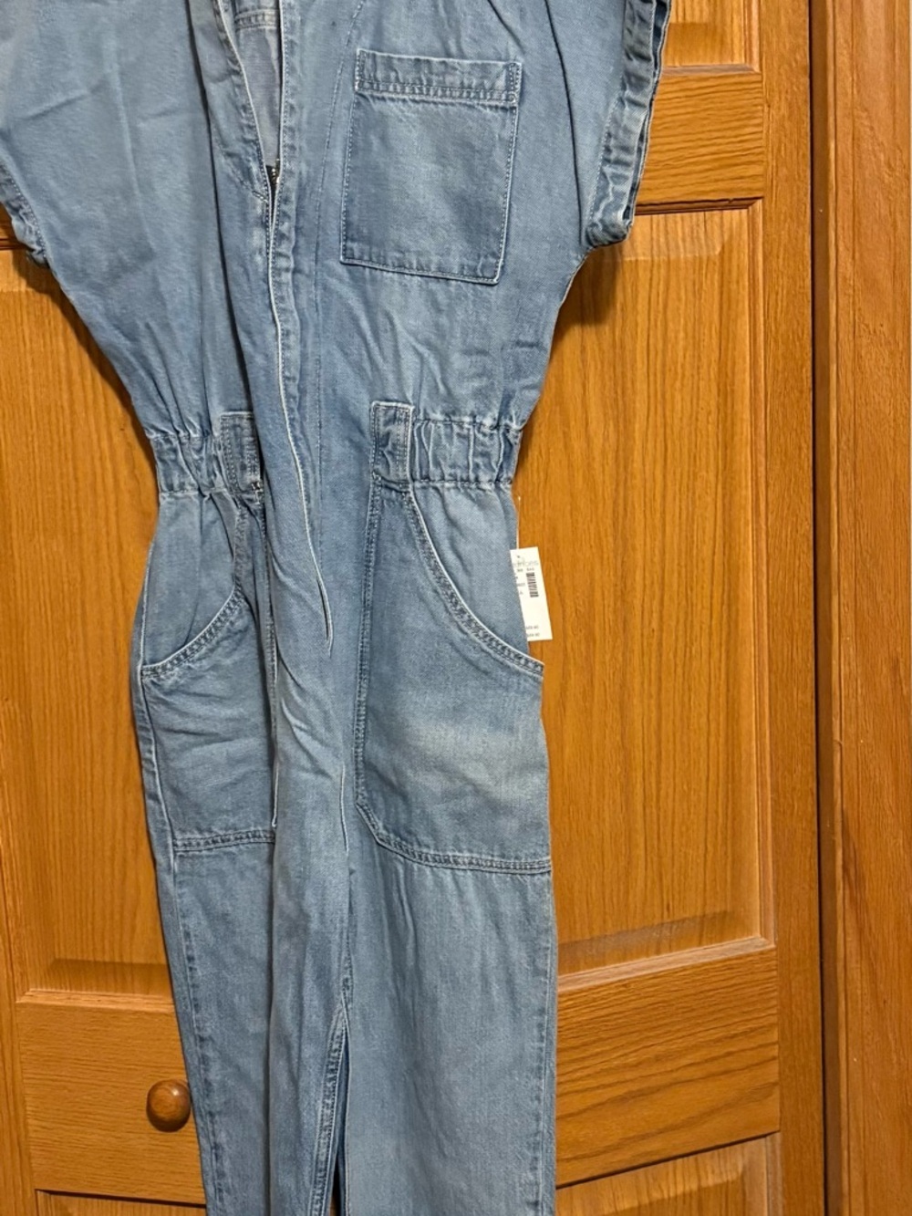 Light Blue women’s Denim Jumpsuit Jeans